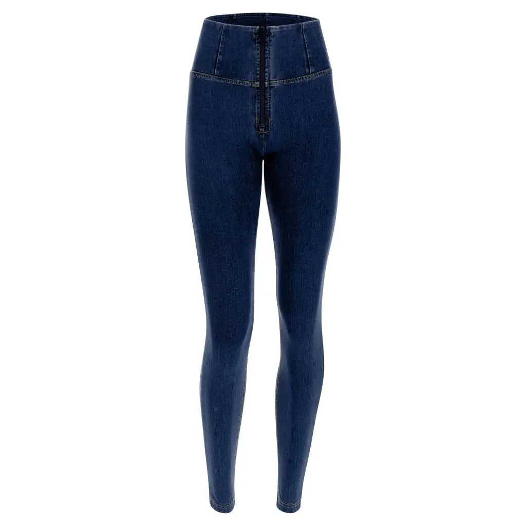 WR.UP® superskinny push up 7/8 jeggings with high waist and zip
