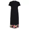 Freddy Floral satin, long dress with high trim Γυναικείο Φόρεμα, Μέγεθος: S, 2 image
