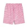 Freddy tone-on-tone zebra print Bermuda shorts in French terry, Size: L, 2 image