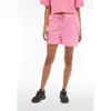 Freddy tone-on-tone zebra print Bermuda shorts in French terry, Size: L, 3 image