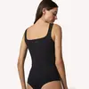 Freddy Square-neck bodysuit in patented breathable fabric, Μέγεθος: XS, 5 image