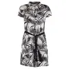 Freddy Floral shirt-jumpsuit all-in-one with shorts and short sleeves, Size: S