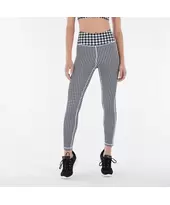 Breathable high waist ankle-length SuperFit leggings with coated