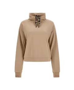 Freddy Milano-rib sweater with a maxi drawstring on the high neck, Size: XL