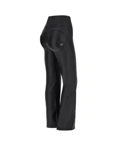 Freddy Super flare WR.UP® faux leather trousers with a high waist, Μέγεθος: S