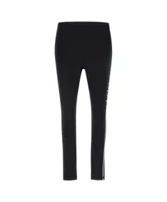 Freddy High-waist leggings with a rubberised print down the ankle-length leg, Size: S