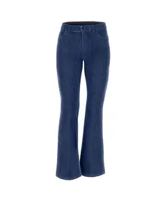 Freddy Super flare jeans with a regular waist and decorative stitching, Μέγεθος: XS