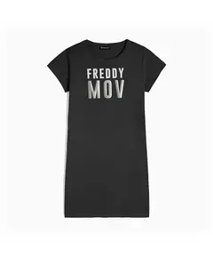 Freddy Comfort-fit dress in light jersey with a FREDDY MOV logo, Μέγεθος: XS