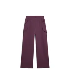 Freddy Wide-leg viscose fleece trousers with side pockets, Μέγεθος: S