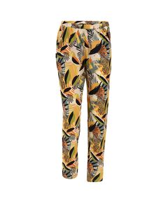Freddy Wide-leg trousers in floral pattern satin Γυναικείο Παντελόνι, Μέγεθος: XS