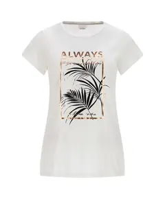 Freddy Viscose jersey t-shirt with floral print, Size: S