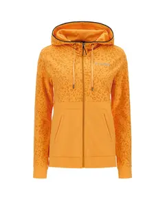 Freddy Animal print and plain colour zip-front hoodie, Μέγεθος: S