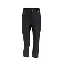 Freddy Γυναικείο Wide-leg FREDDY BLACK Capri trousers in faux leather, Μέγεθος: L