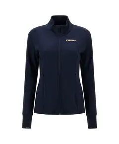 Freddy Regular-fit full-zip sweatshirt with a high neck and zip pockets, Size: M