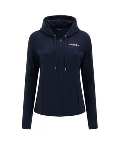 Freddy Regular-fit full-zip hoodie with a drawstring, Size: S