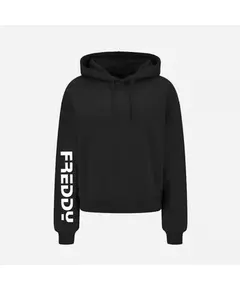 Freddy Hoodie with a contrast FREDDY print on one sleeve Γυναικείο Φούτερ, Μέγεθος: S