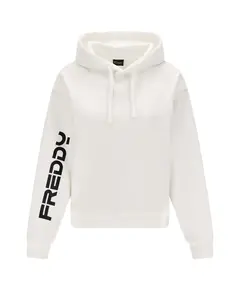 Freddy Hoodie with a contrast FREDDY print on one sleeve Γυναικείο Φούτερ, Μέγεθος: L