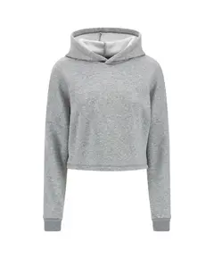 Freddy Melange grey comfort-fit cropped hoodie Γυναικείο Φούτερ, Μέγεθος: L