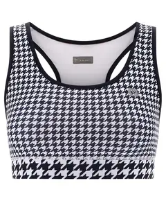 Freddy Breathable sports bra with an all-over print, Size: S