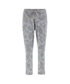 Freddy Melange grey athletic trousers with an all-over tropical print, Μέγεθος: XS