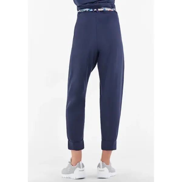 Freddy Vegetable fibre trousers, high waist and floral belt Γυναικείο Παντελόνι, Μέγεθος: S, 4 image