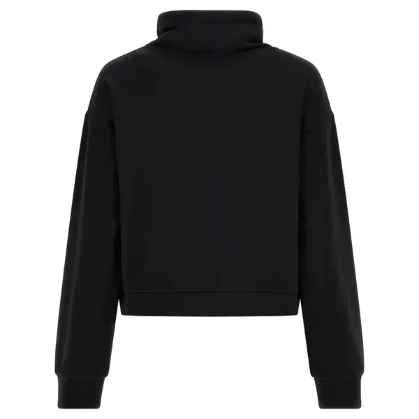 Freddy Milano-rib sweater with a maxi drawstring on the high neck, Μέγεθος: S, 2 image