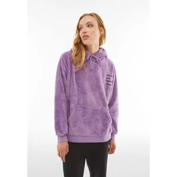 Freddy Comfort fit hoodie in soft borg fleece, Μέγεθος: S, 3 image