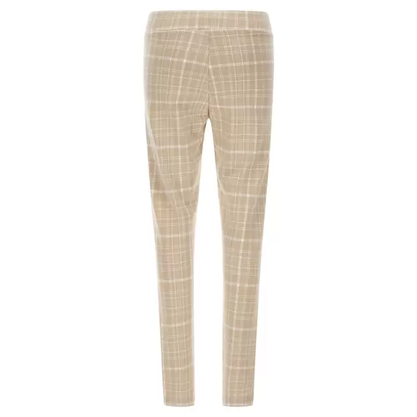 Freddy Fitted trousers in Milano-rib fabric with a tartan print, Μέγεθος: XS, 2 image