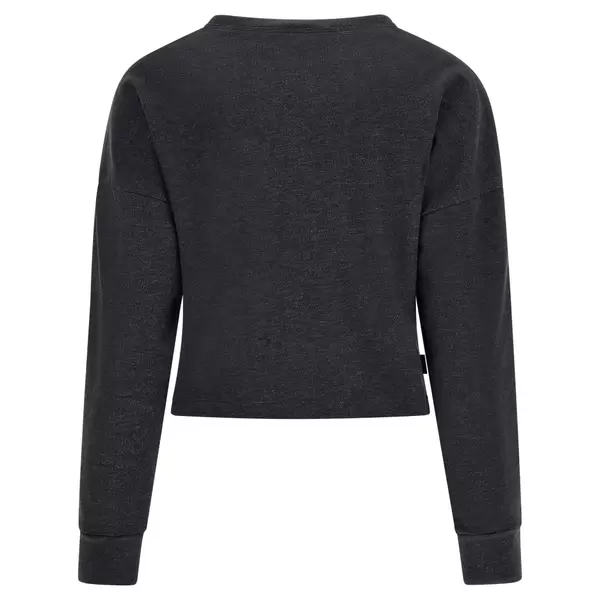 Freddy Melange cropped crew neck sweatshirt with logo tape on the sleeves, Μέγεθος: L, 2 image