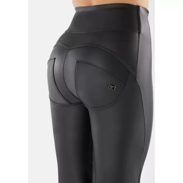 Freddy Super flare WR.UP® faux leather trousers with a high waist, Μέγεθος: S, 6 image