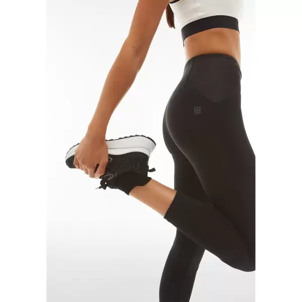Freddy Super-high-waist ankle-length leggings with coated details, Μέγεθος: XS, 5 image