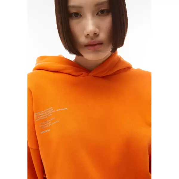 Freddy Cropped comfort-fit hoodie with a drawstring waist, Μέγεθος: XS, 5 image