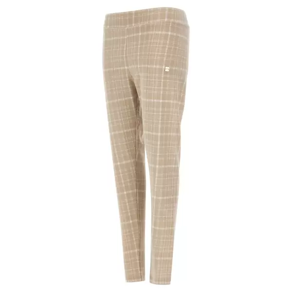 Freddy Fitted trousers in Milano-rib fabric with a tartan print, Μέγεθος: XS, 3 image
