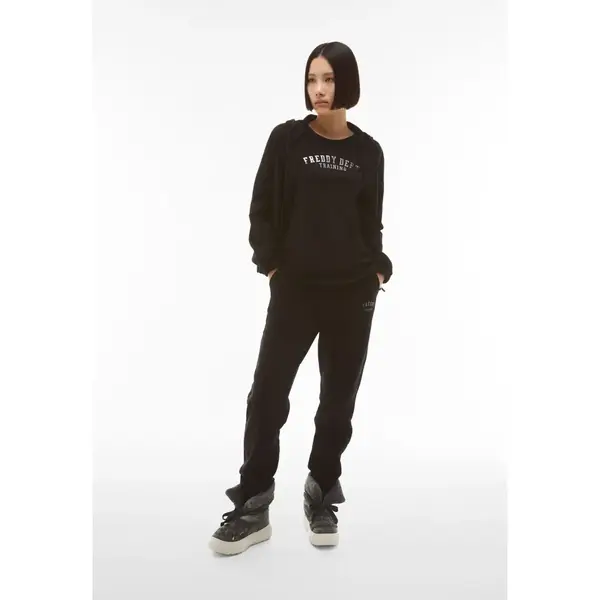 Freddy Long-sleeve t-shirt with floral print panels on the shoulders, Μέγεθος: S, 3 image