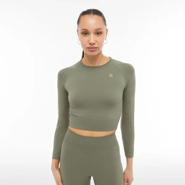 Freddy Seamless cropped top with long sleeves, Μέγεθος: XS, 3 image