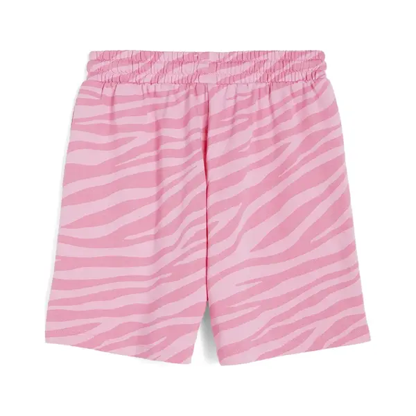 Freddy tone-on-tone zebra print Bermuda shorts in French terry, Size: L, 2 image