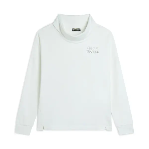 Freddy comfort-fit sweatshirt with a funnel neck, Size: S