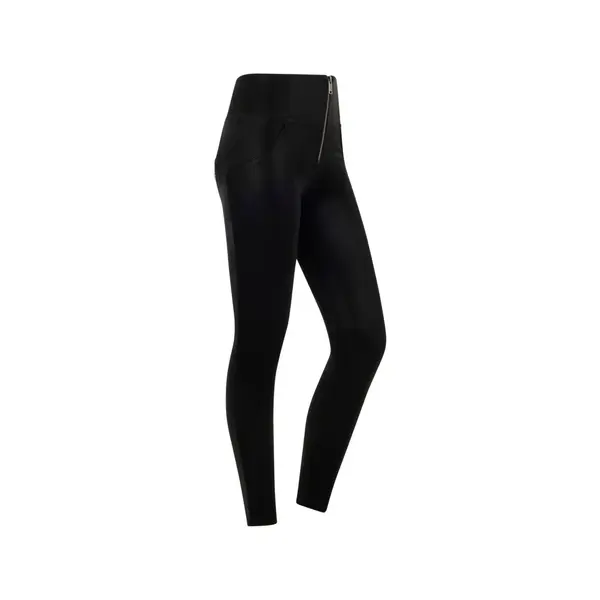 Freddy WR.UP® Eco Faux Leather High Waist | Full Length Satin Look, Size: L, 3 image
