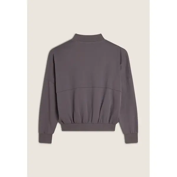 Freddy comfort-fit sweatshirt with a zip fastening and bomber-style collar, Μέγεθος: S, 2 image