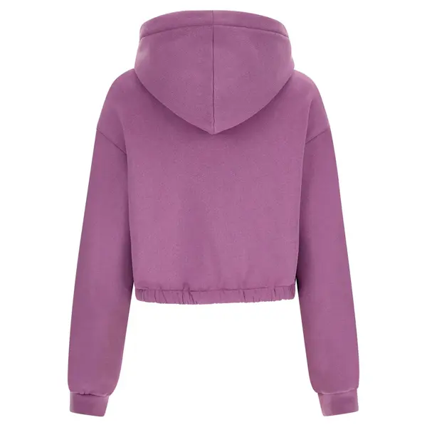 Freddy Cropped hoodie with a drawstring hemline and a zip closure, Μέγεθος: S, 2 image