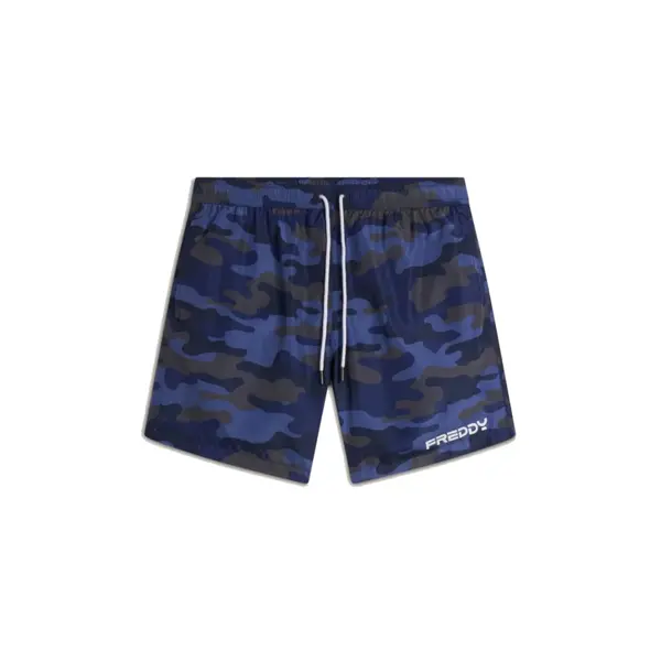 Freddy Camouflage swim shorts with pockets, Size: S