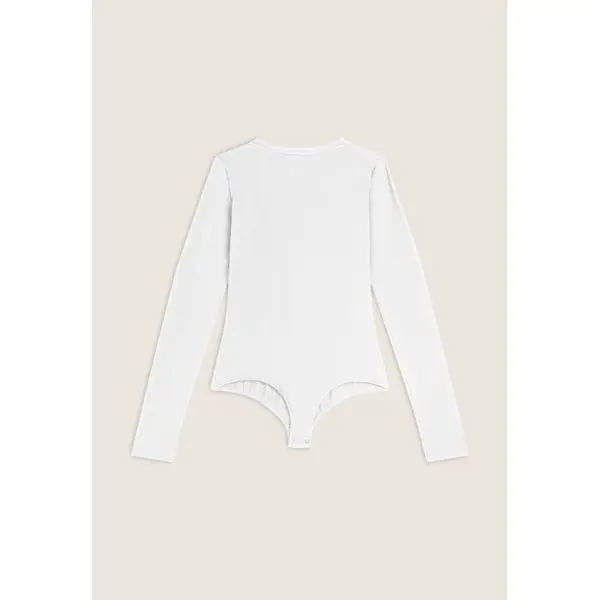 Freddy Square-neck jersey bodysuit decorated with rhinestones, Μέγεθος: S, 2 image