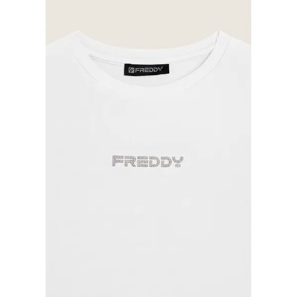 Freddy Square-neck jersey bodysuit decorated with rhinestones, Μέγεθος: S, 3 image