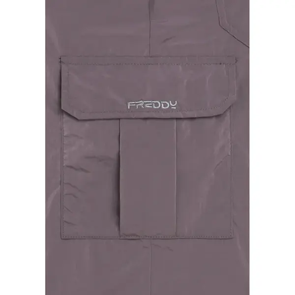 Freddy Tapered-leg cargo trousers in shuttle-woven nylon fabric, Μέγεθος: XS, 3 image