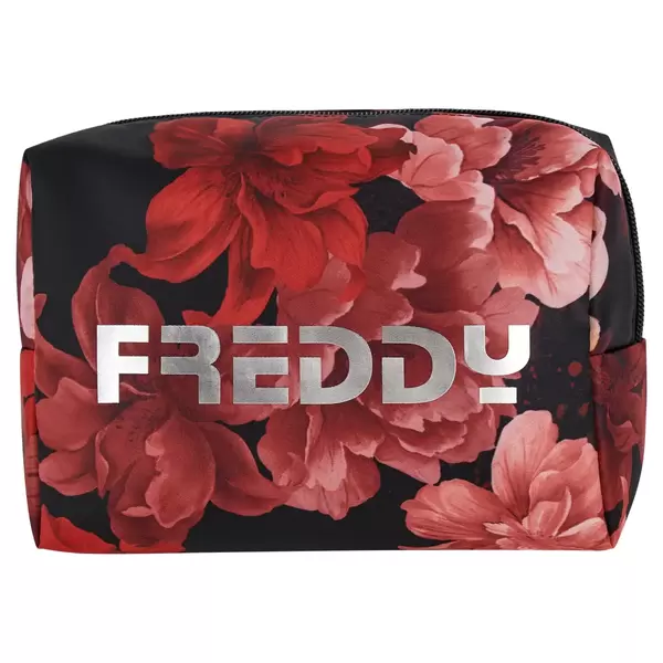 Freddy Printed beauty case with a silver FREDDY print, Μέγεθος: 1
