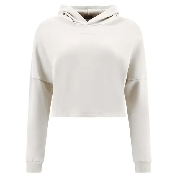 Freddy Cropped garment-dyed hoodie in French terry Γυναικείο Φούτερ, Μέγεθος: M