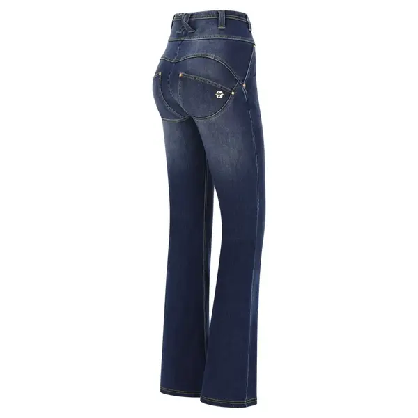 Freddy Γυναικείο Super high waist flare WR.UP® shaping jeans in shuttle-woven denim, Μέγεθος: L