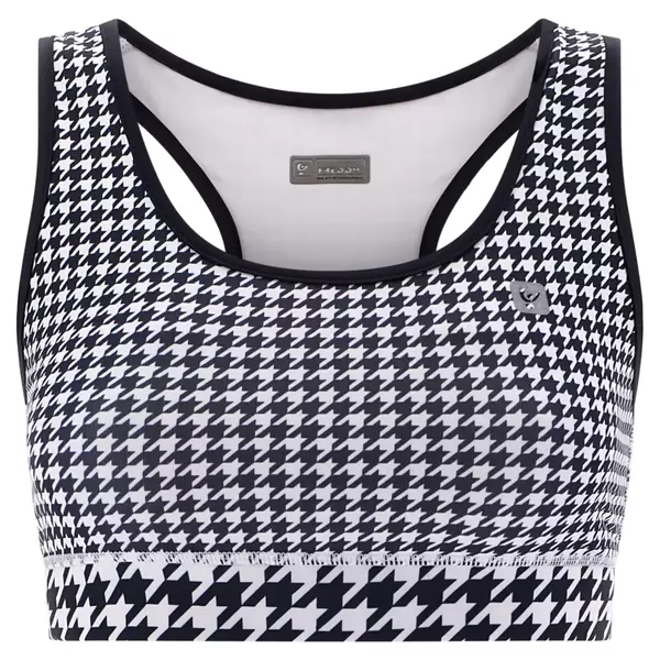 Freddy Breathable sports bra with an all-over print, Size: S